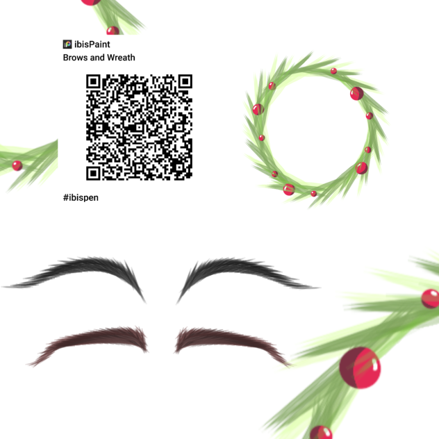 Brows and Wreath Brush