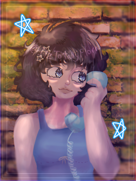 I drew the art in my style