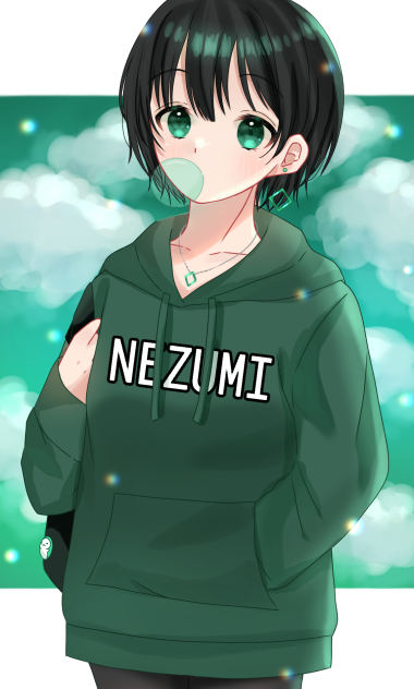 #ダボパーカーでボーイッシュ💚