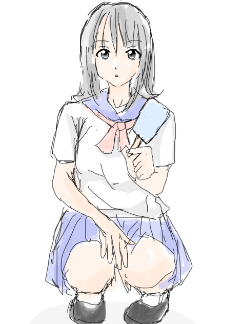 暑いね、アイスいる？