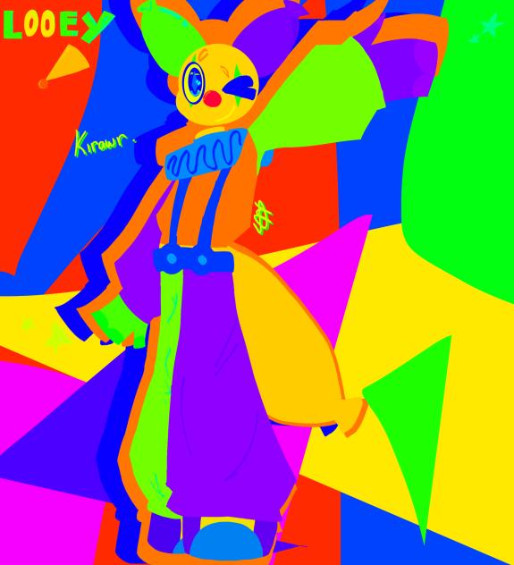 LOOEY EYESTRAIN ART