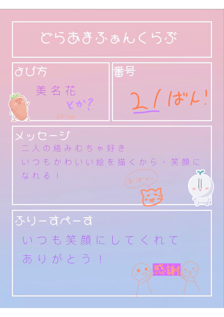 ふぁんくらぶ！