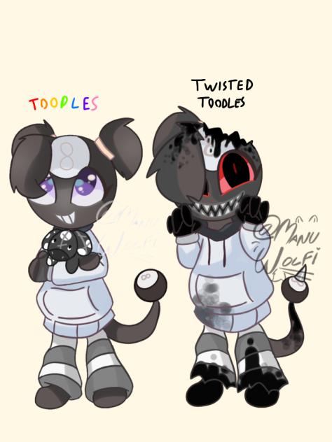 Toodles- Twisted Toodles dandy's world
