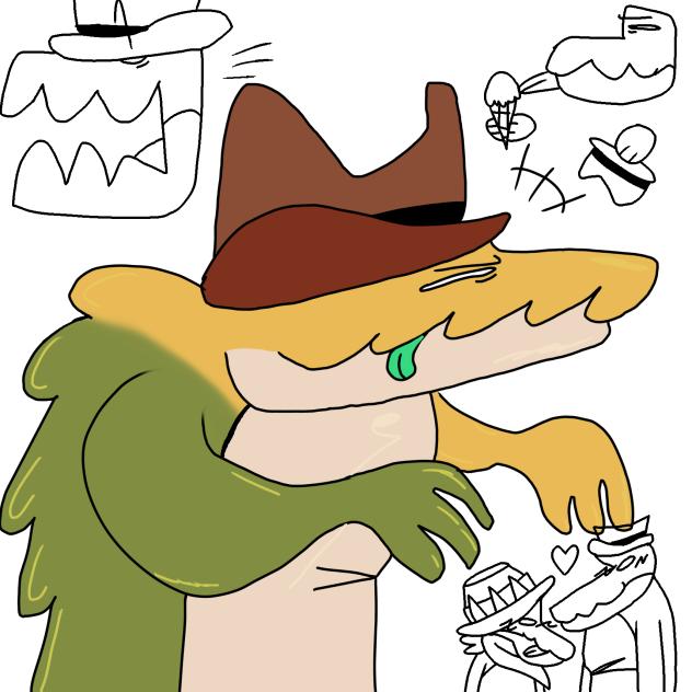 Gummigoo doodles. 💚💛🧡