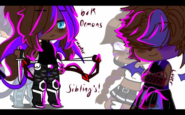 Demon sibs!