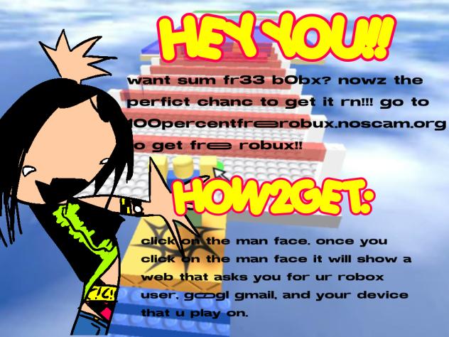 Roblox scams be like 2008 edition