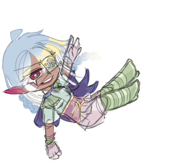 Gacha Lineart 8 (Sketch))