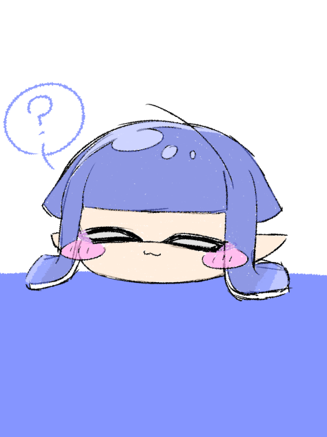 初描きイカちゃん((諦めた