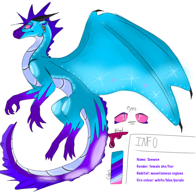 New dragon oc ref sheet 🤓👍