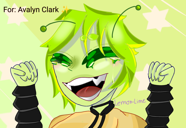 Alien character..... For Avalyn Clark