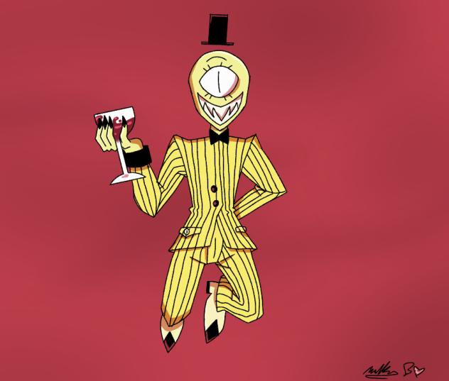 Bill Cipher as a Human!🔼👁️