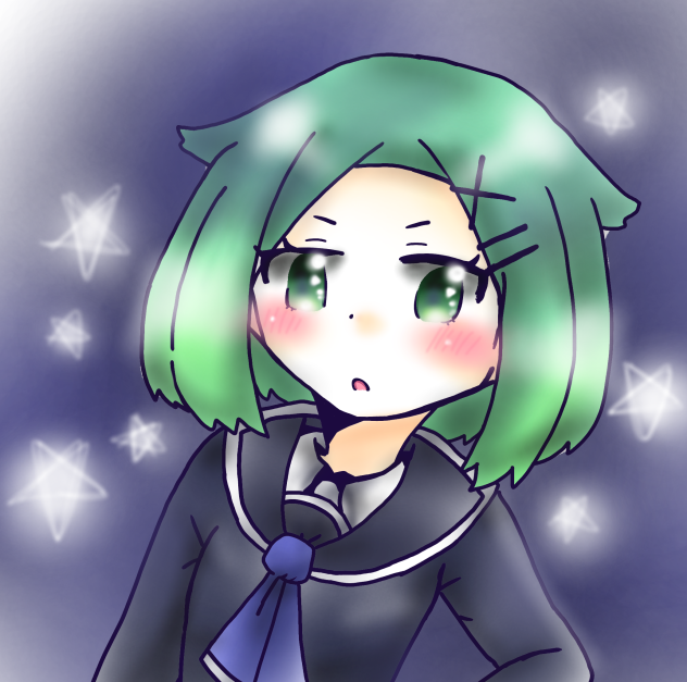 虹色にの　プリパラ　セーラー服