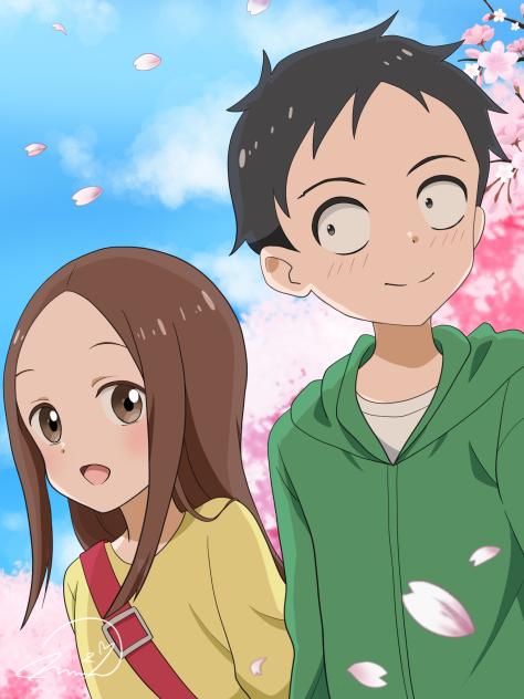 花見デート🌸高木さんと西片くん