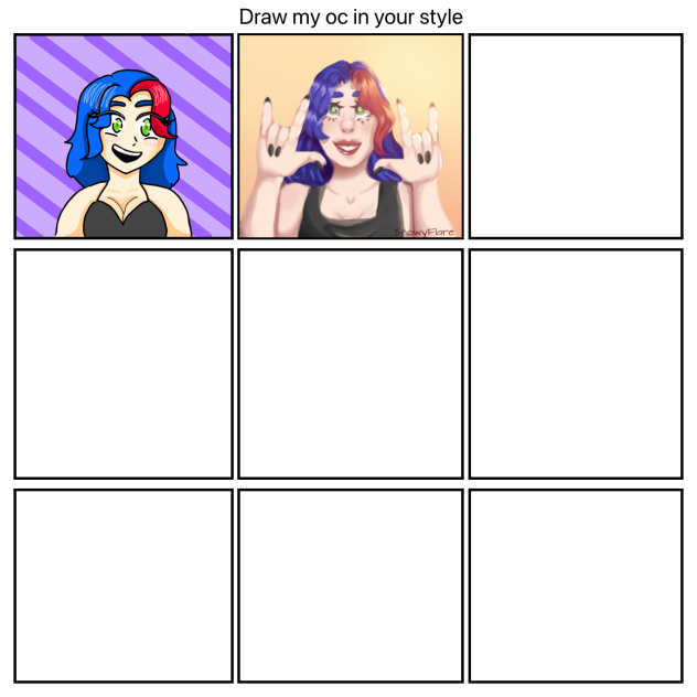 Draw Sinn Little's OC in your style