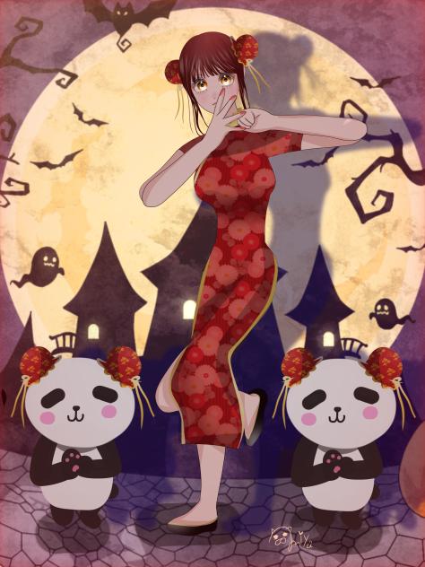 happy Halloween!!🐼