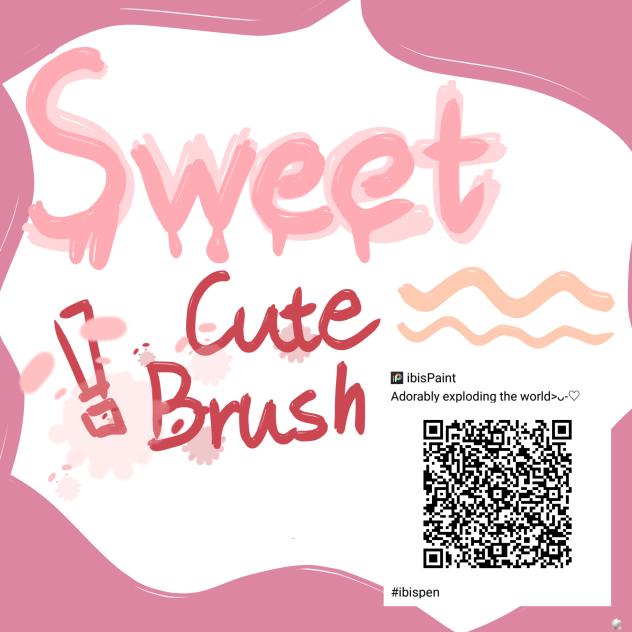 A cute brush for you!🌸✧⁺♡