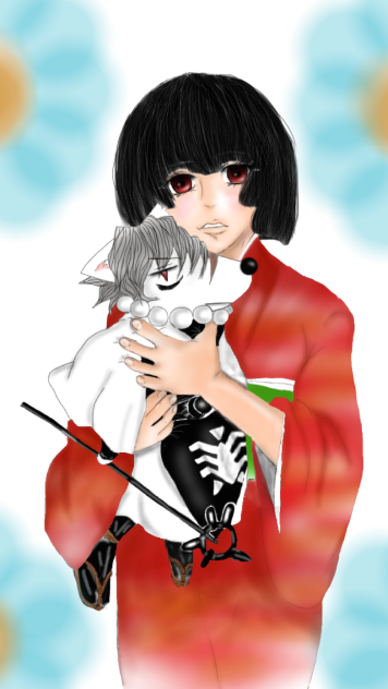 銀魂  骸と朧ワンコ