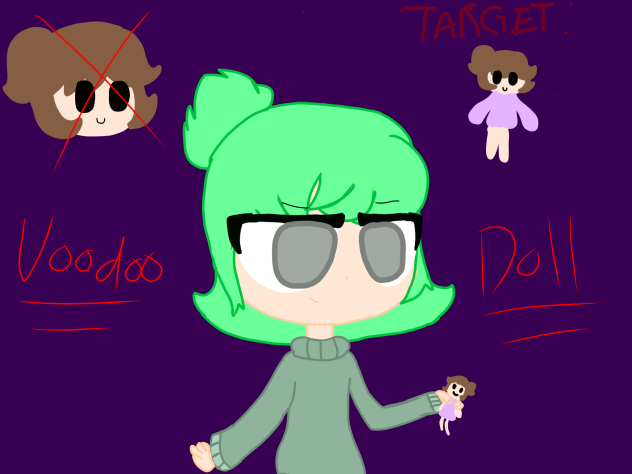 Old art aka voodoo doll banner