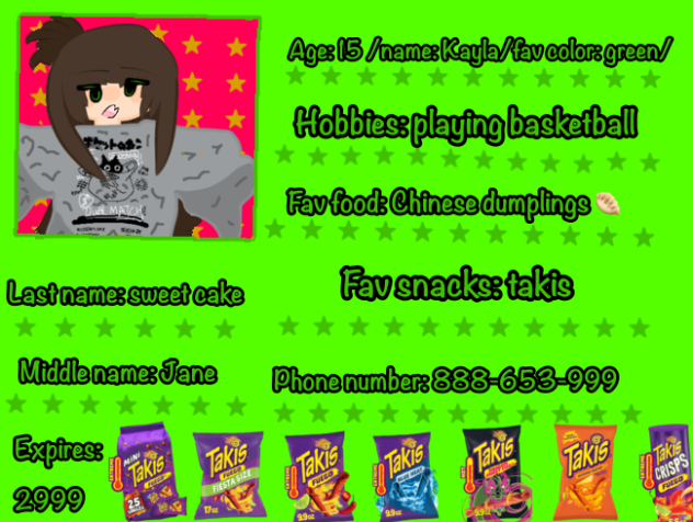 Kayla’s id card🪪