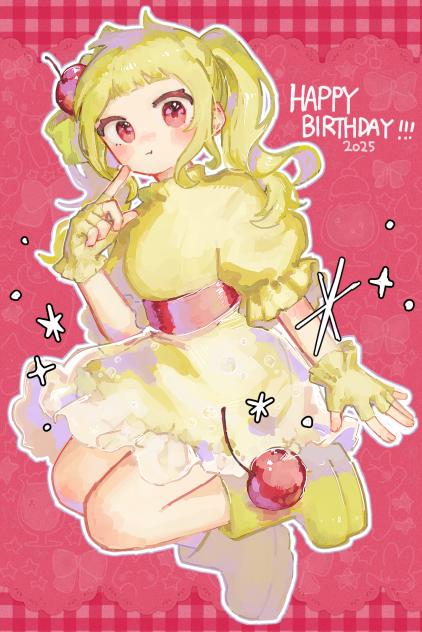 まなちゃんハピバ🍒🍰