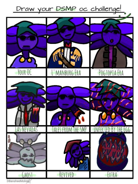 Draw my Drea SMP oc challenge