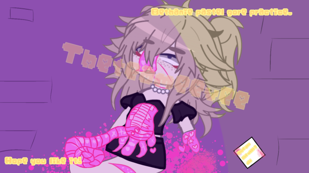 Pastel gore practice.