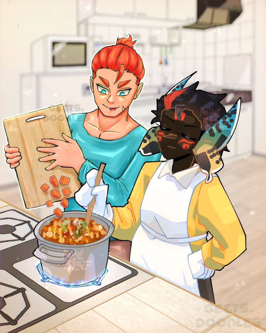 Collab with Maddy! 🍳👨‍🍳 - ibisPaint