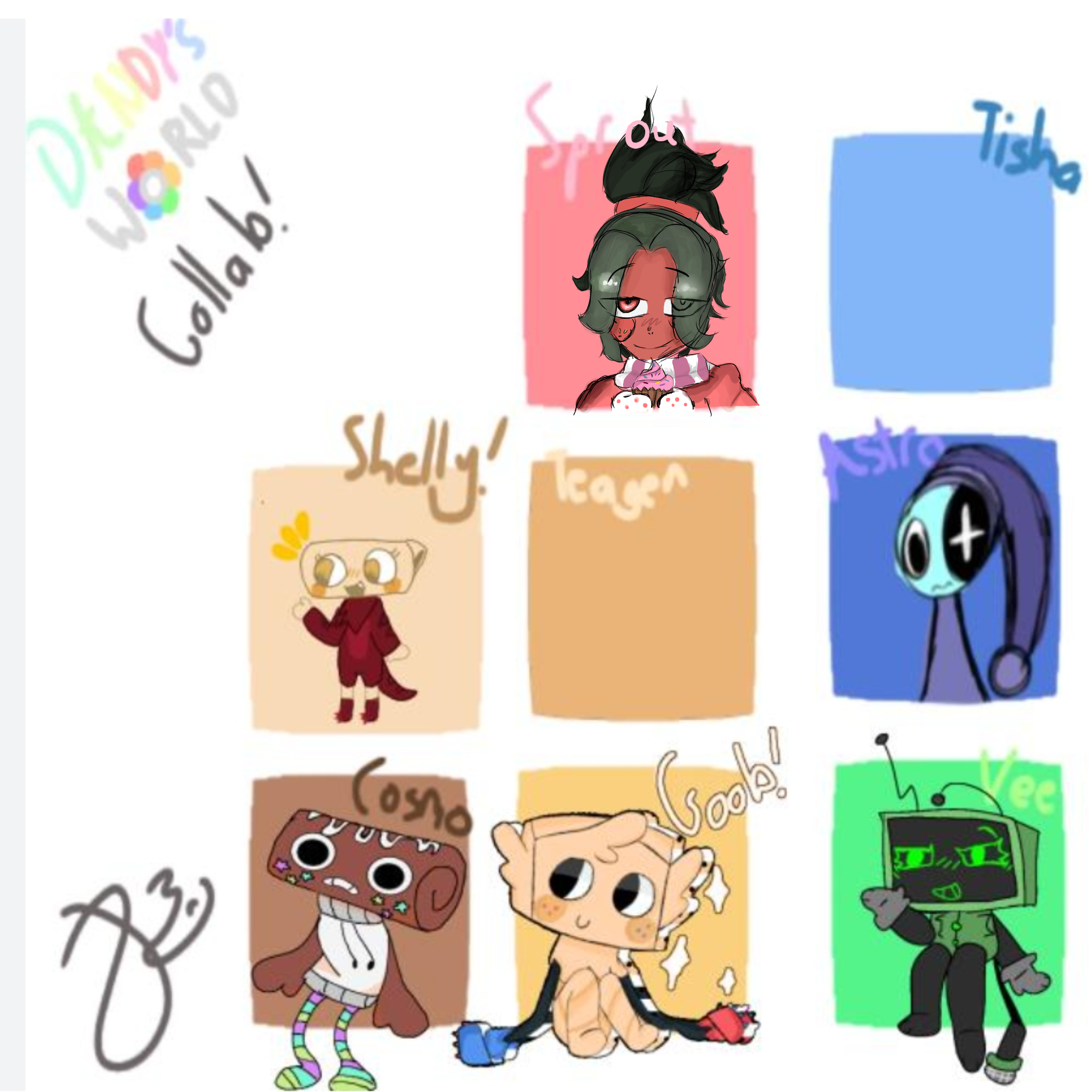 dandys world collab - ibisPaint