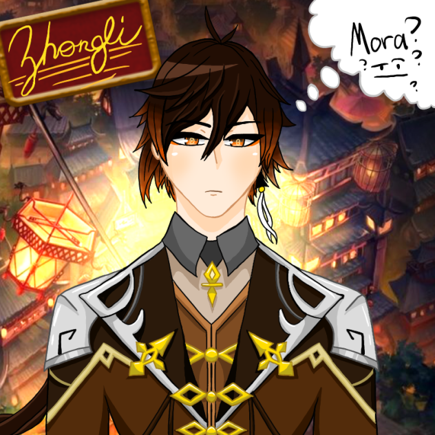 Zhongli ibisPaint