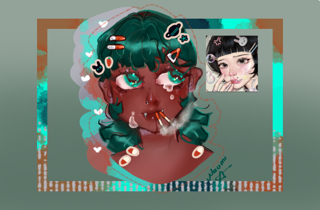 Jelly art attempt - ibisPaint