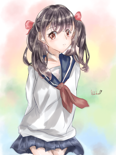 照れ隠し