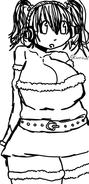 Super pochaco Christmas dress