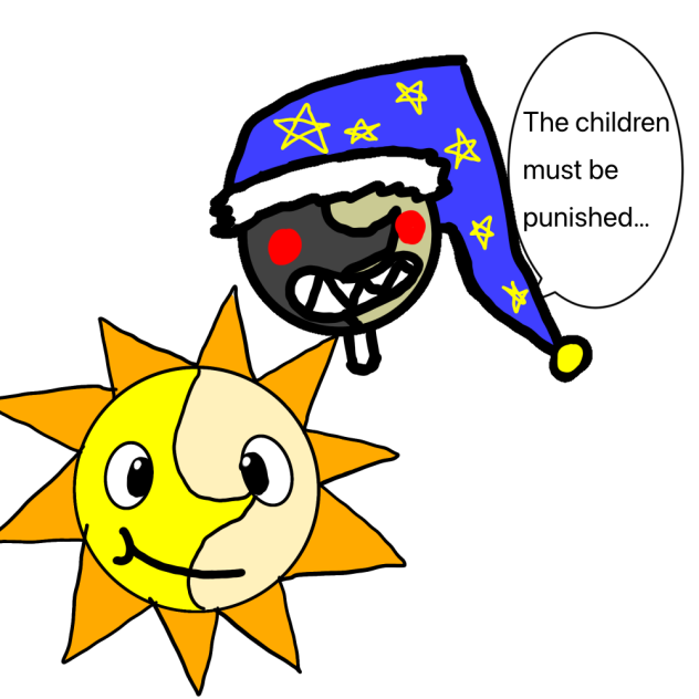 Sun and moon