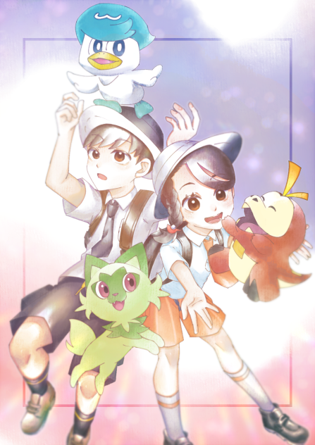 ポケモンSV 主人公達