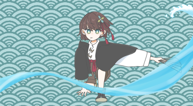 火と水　ミズキ単体