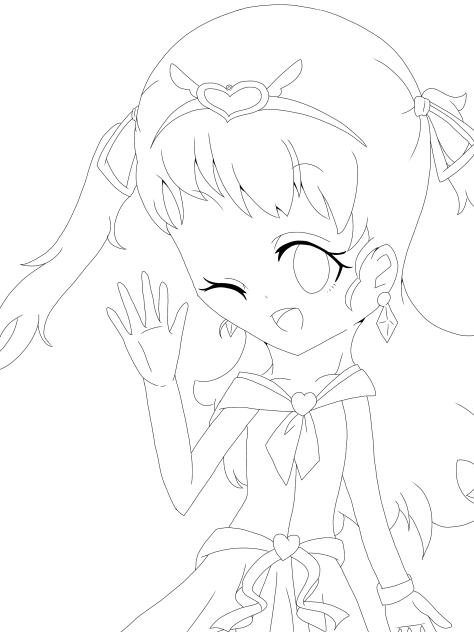 線画です！ご自由にどうぞ！