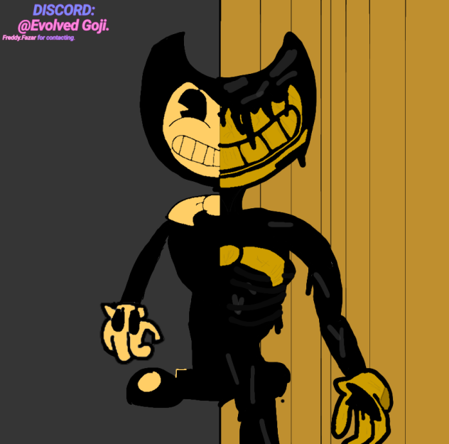 Bendy and the Ink Demon.