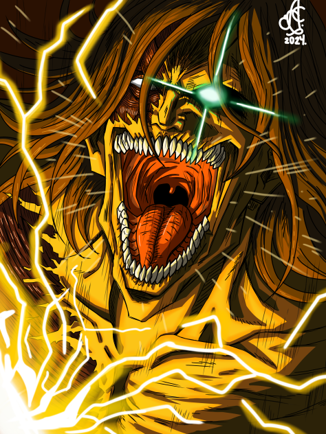 Eren Titan - attack on Titan