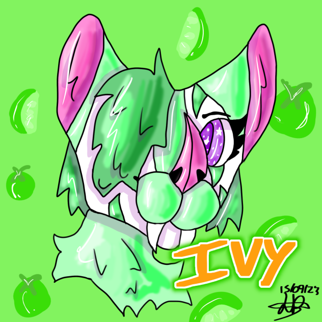 Ivy the bat badge!