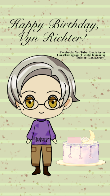 Vyn’s Birthday Chibi Fan Art