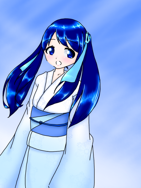 浴衣の女の子