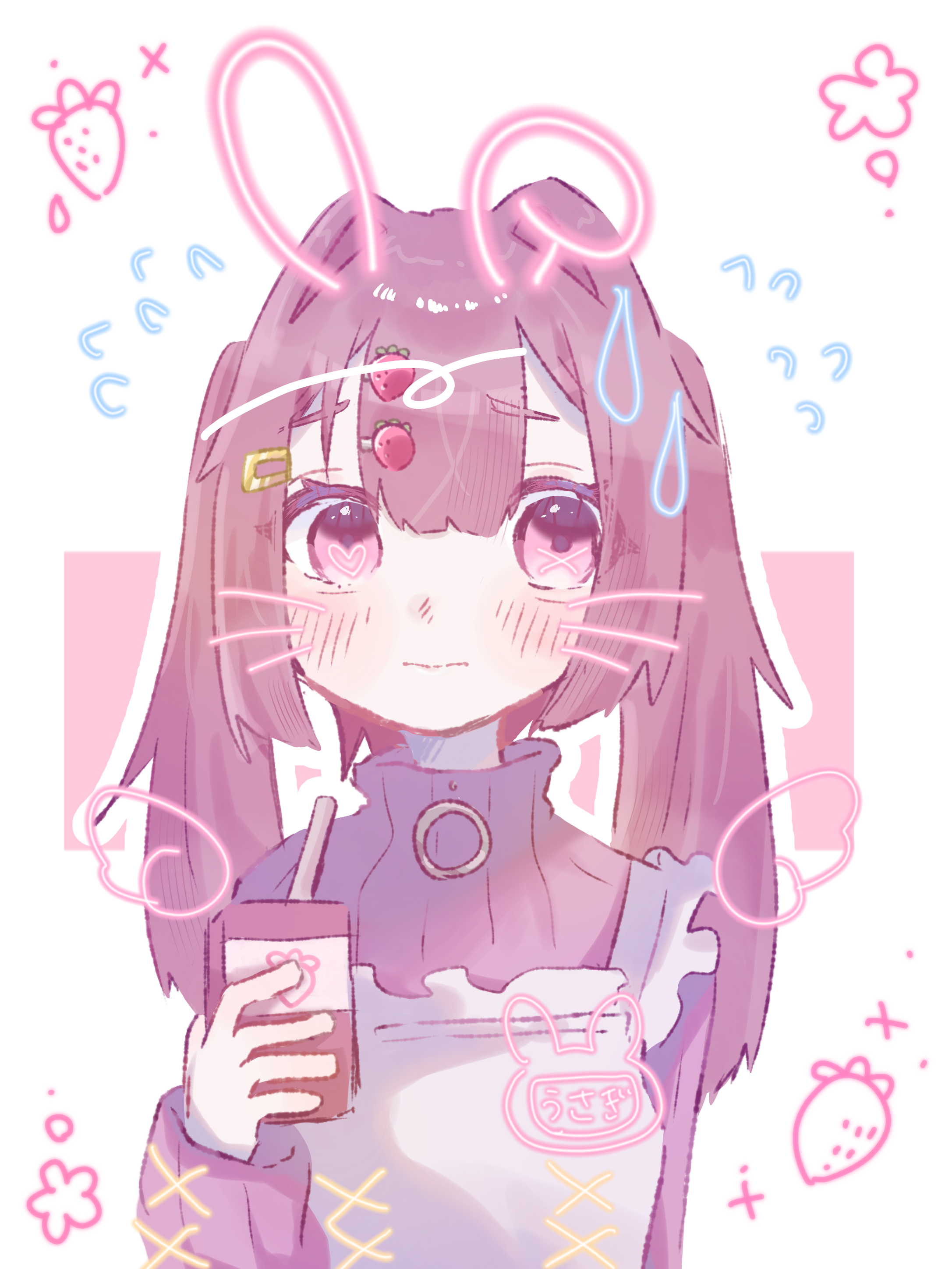 うさぎいちごちゃん - ibisPaint