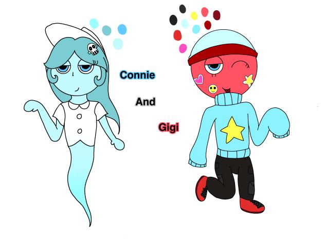 Gigi and Connie in my style