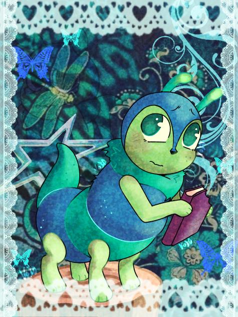 Squirm the Caterpillar!!💙🐛