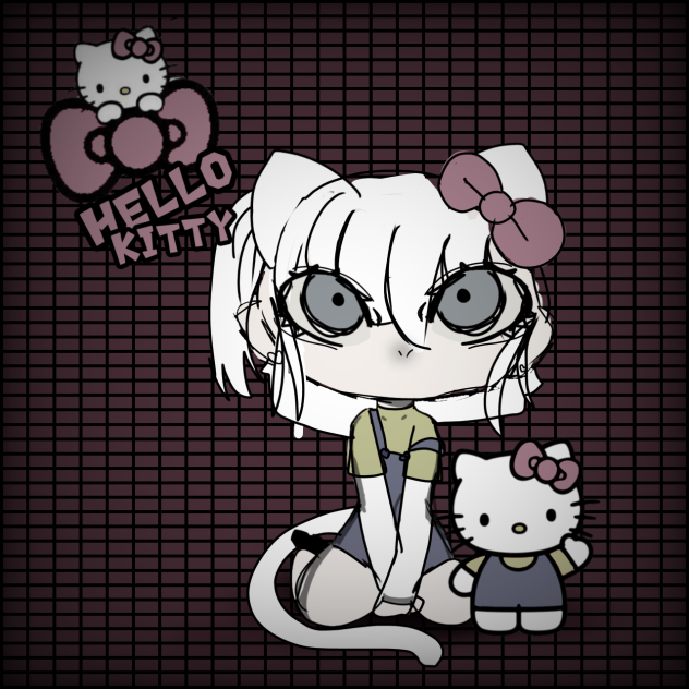My hello kitty 🐈‍⬛ - ibisPaint