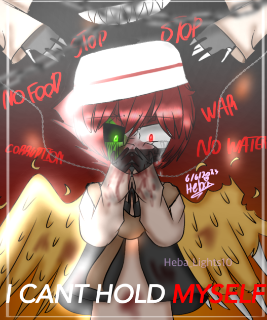 Countryhumans Sudan (STOP WAR!!!!!!!!!!)