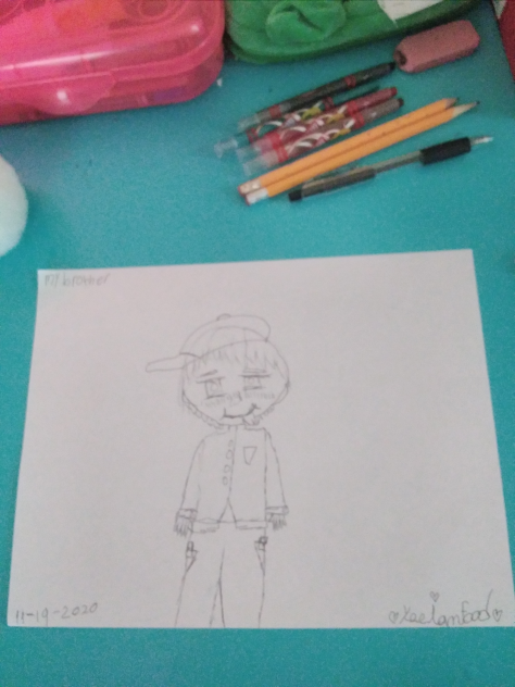 my brother lineart