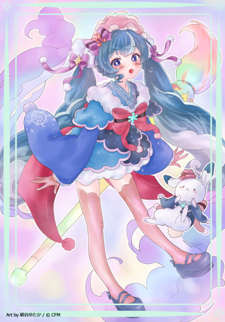 雪ミクちゃん2023