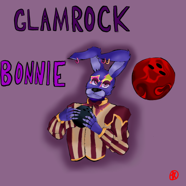 Glam rock Bonnie