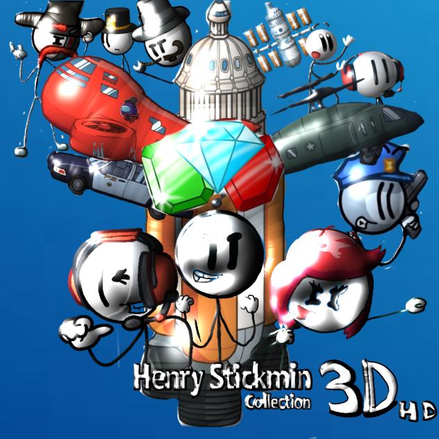 Henrry Stikmin collection poster 2.0 3D